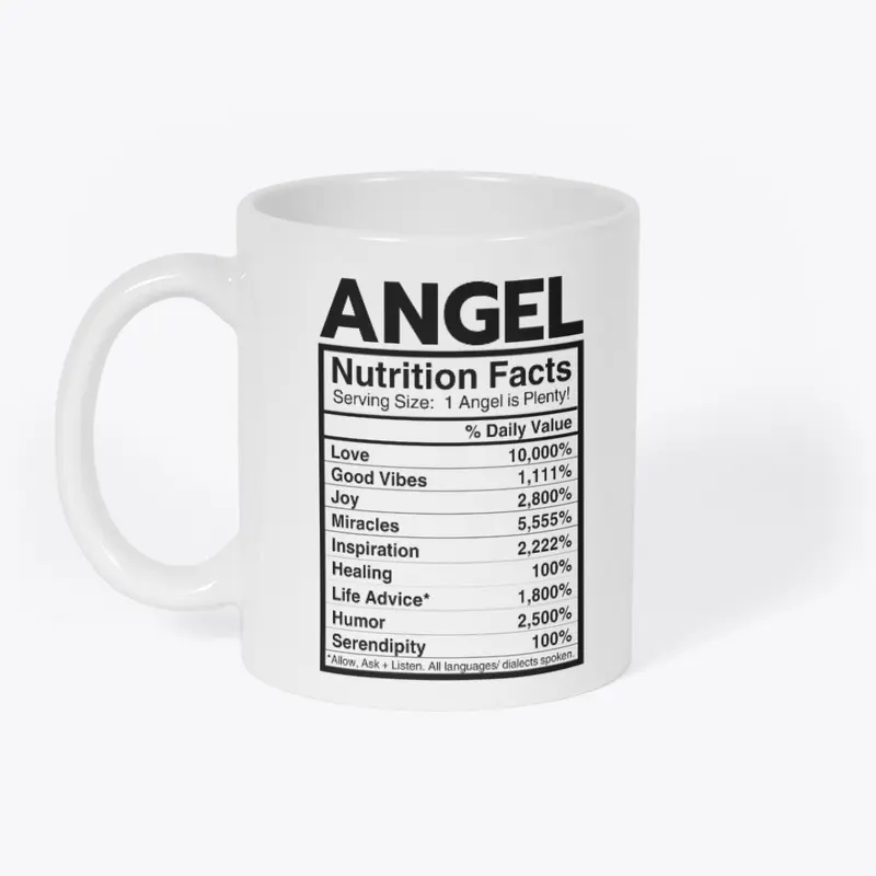 White 11oz ANGEL Mug